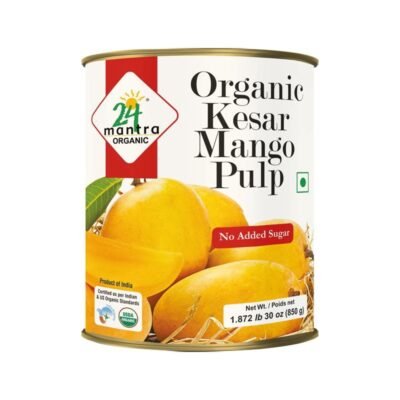 24 Mantra Organic Kesar Mango Pulp