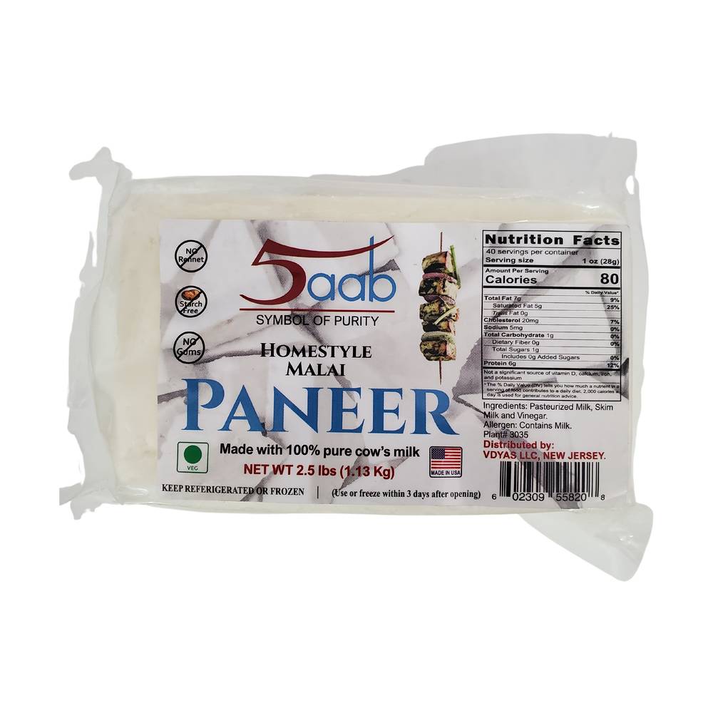 5Aab Paneer