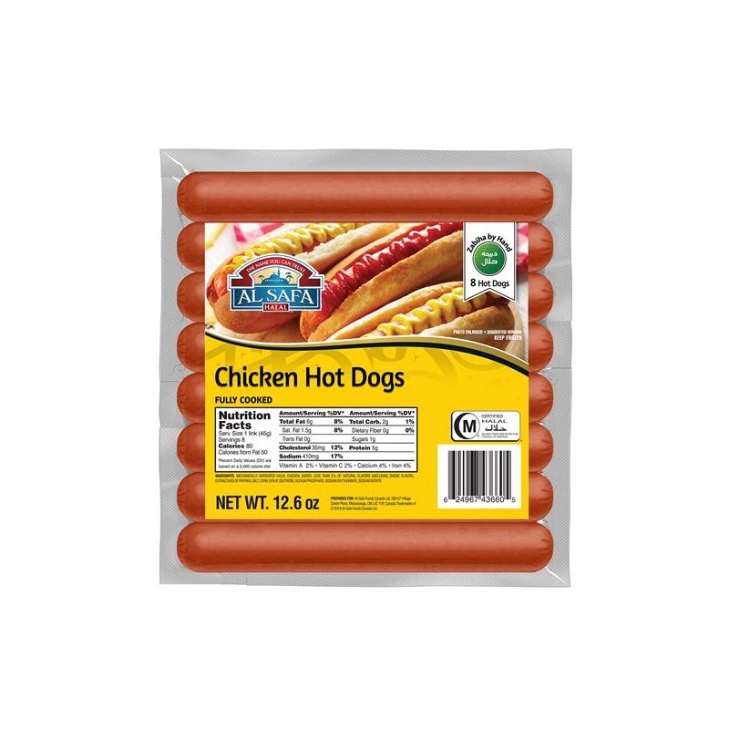 Al Safa Chicken Hot Dogs