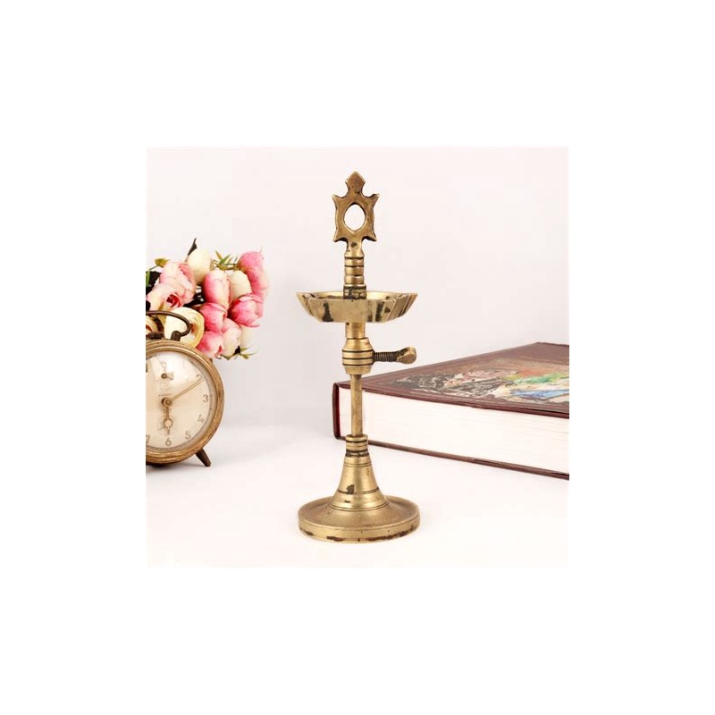 Brass Aarty 7 With Wood Handle