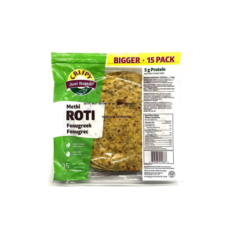 Crispy Methi Roti