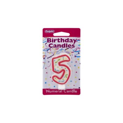 Culpitt Numeral Bday Candle