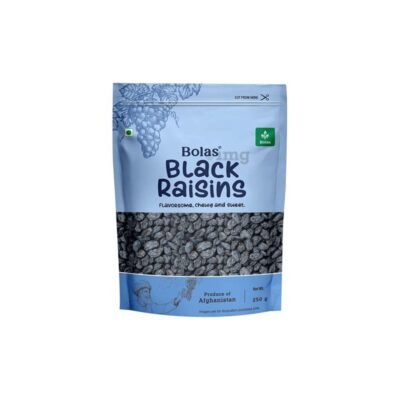 Deep Black Raisins
