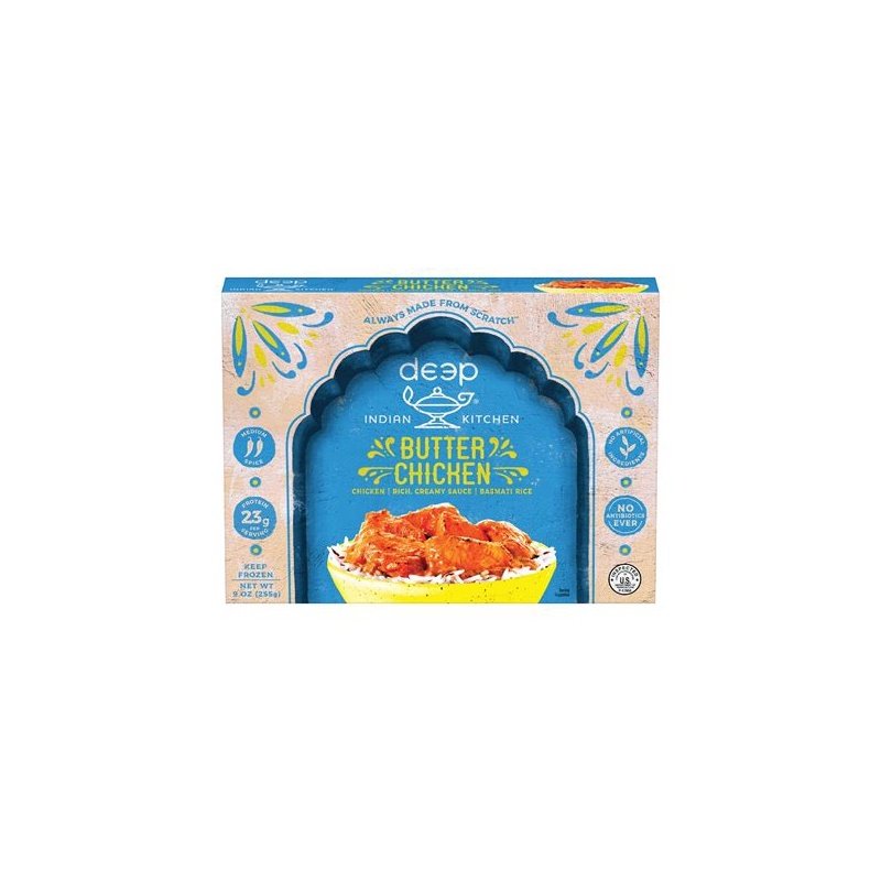 Deep Butter Chicken With Rice