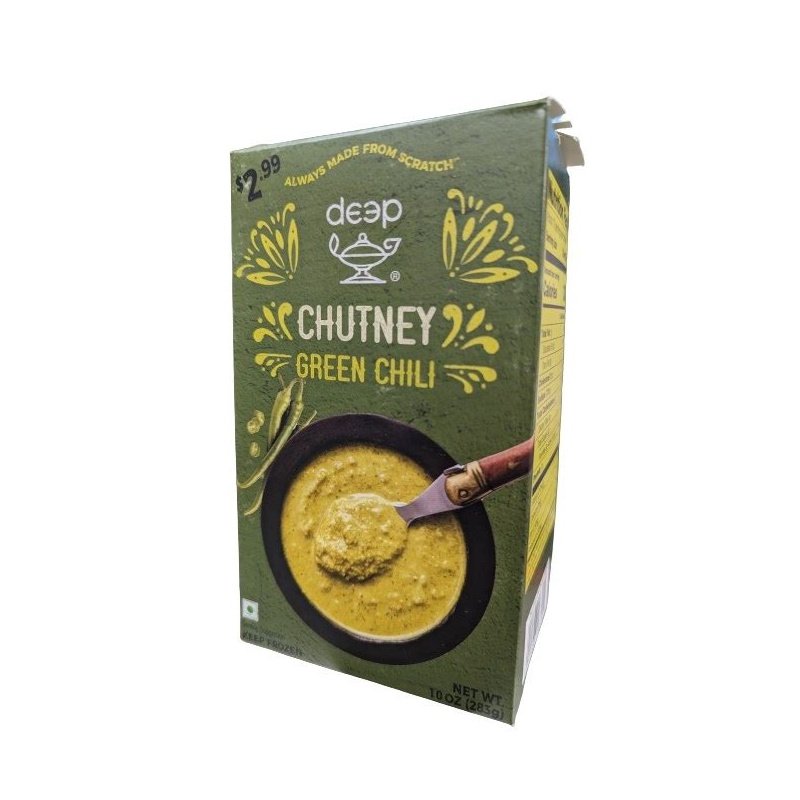 Deep Green Chilli Chutney