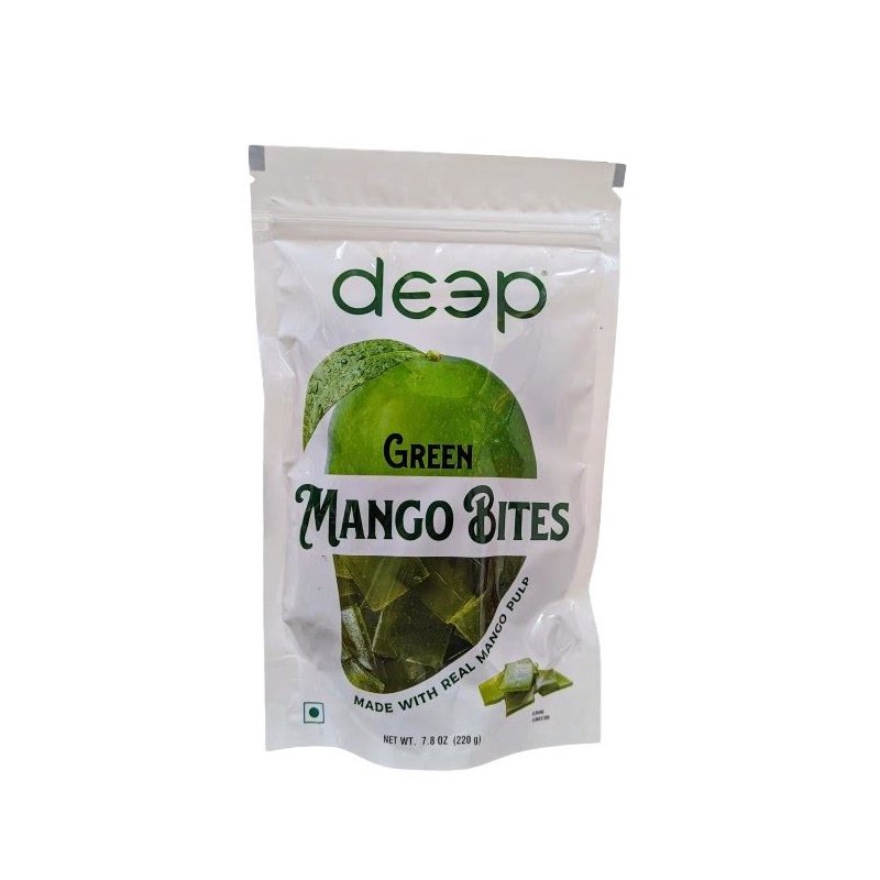 Deep Green Mango Bites