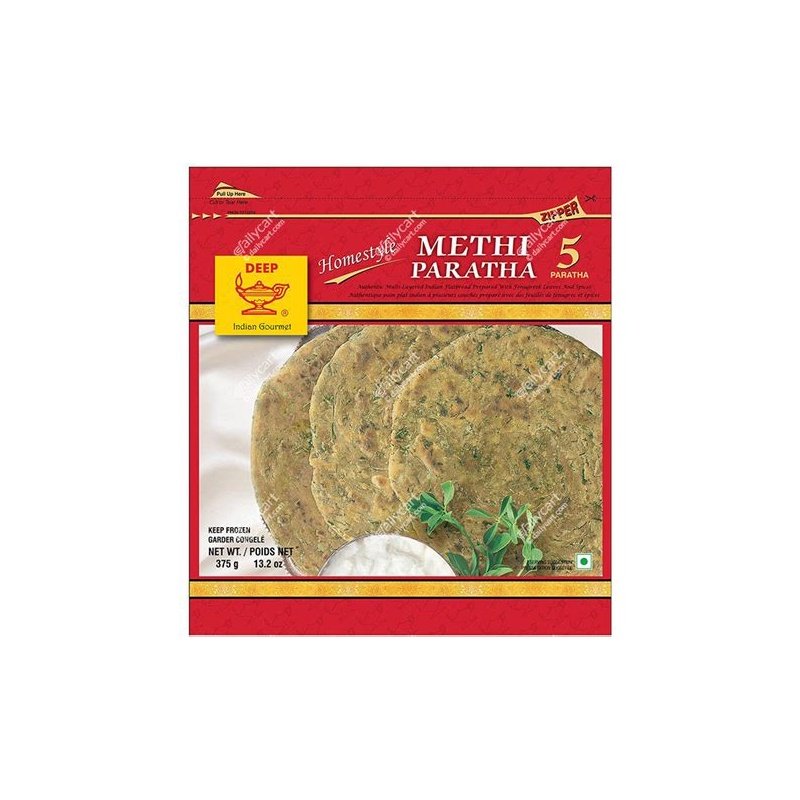 Deep Methi Parata