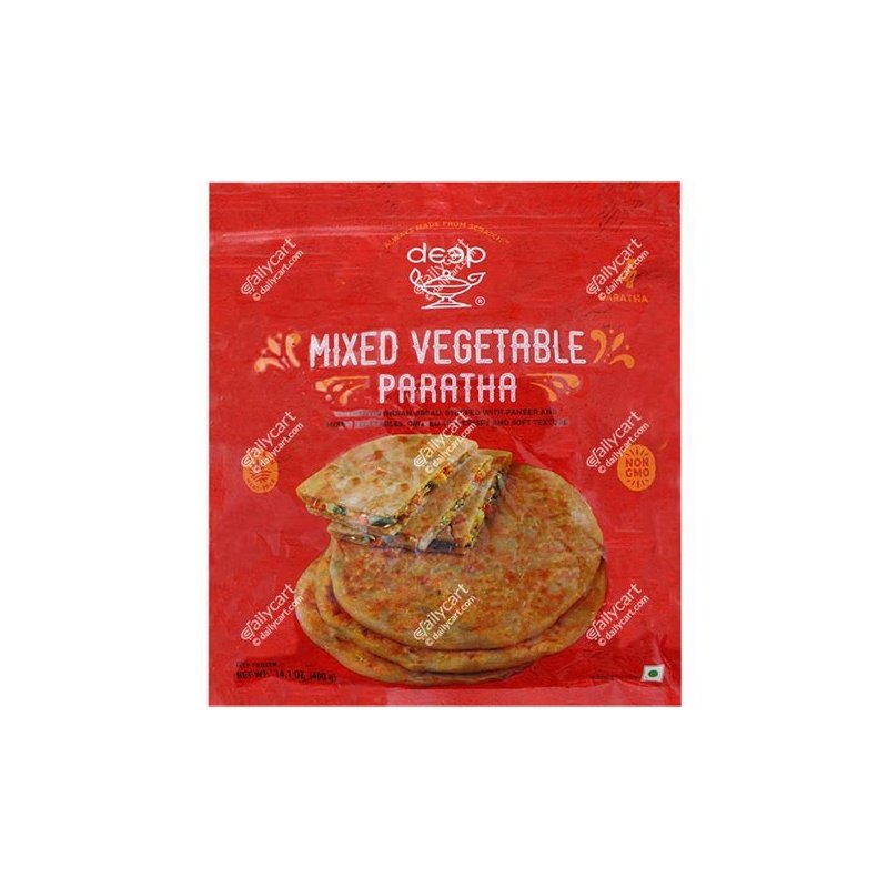 Deep Mixed Veg Paratha