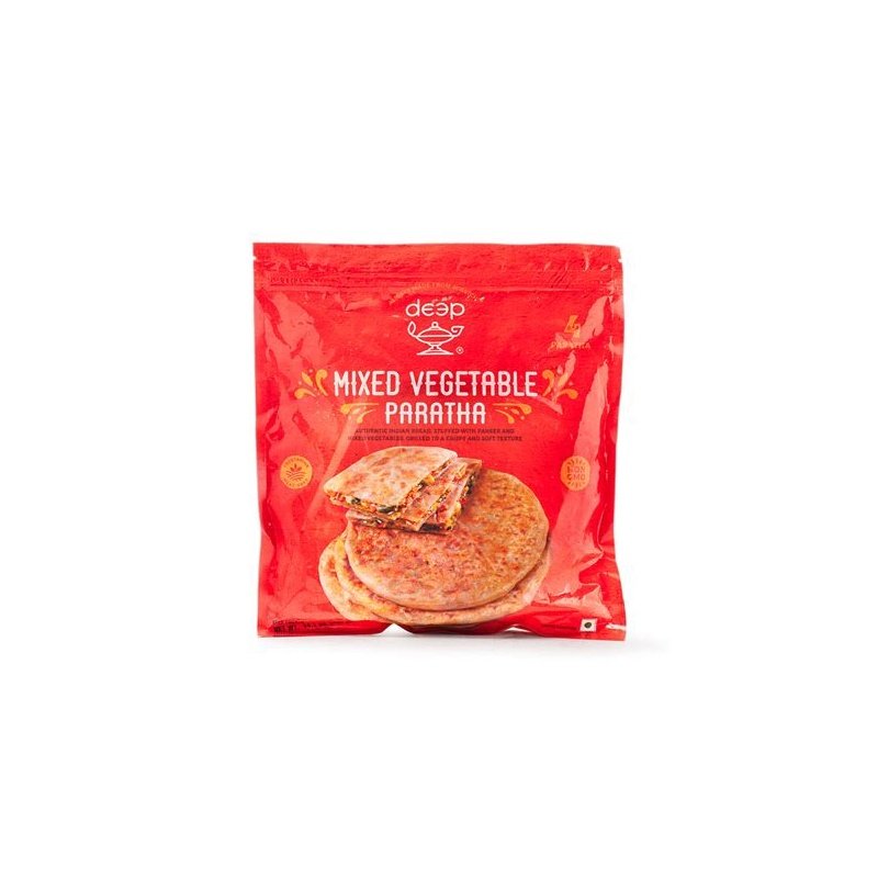 Deep Mixed Vegtable Paratha