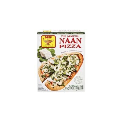 Deep Naan Pizza Spinach Paneer