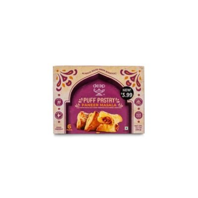 Deep Puff Pastry Paneer Masala