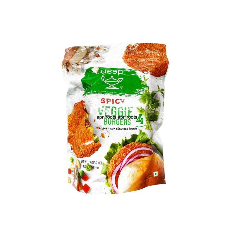 Deep Spicy Veggie Burger