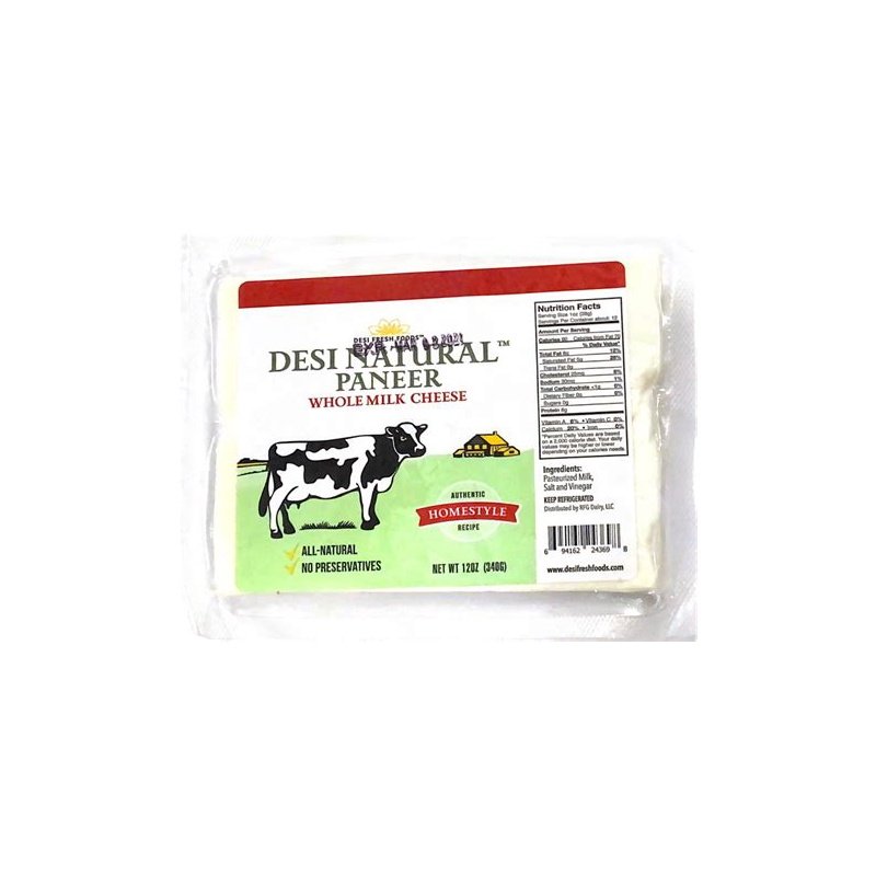 Desi Natural Paneer Whole Milk
