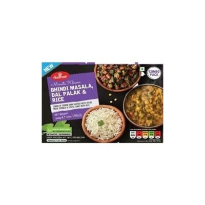 Haldiram Bhindi Mas Dal Pal Combo