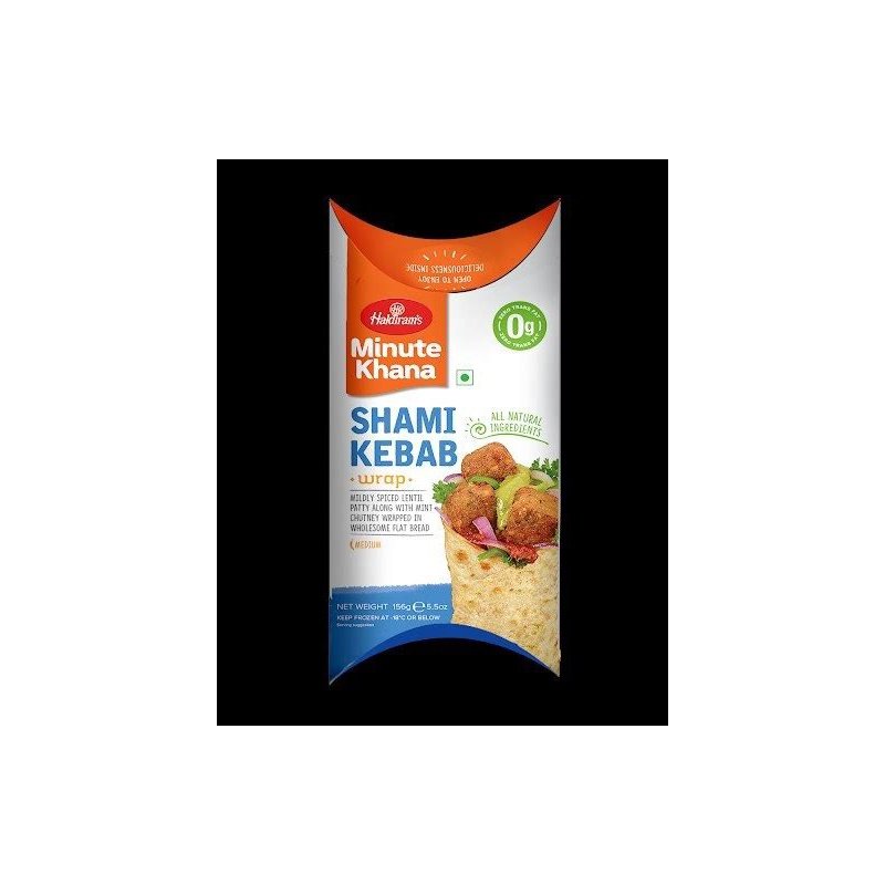 Haldiram Shami Kebab Wrap