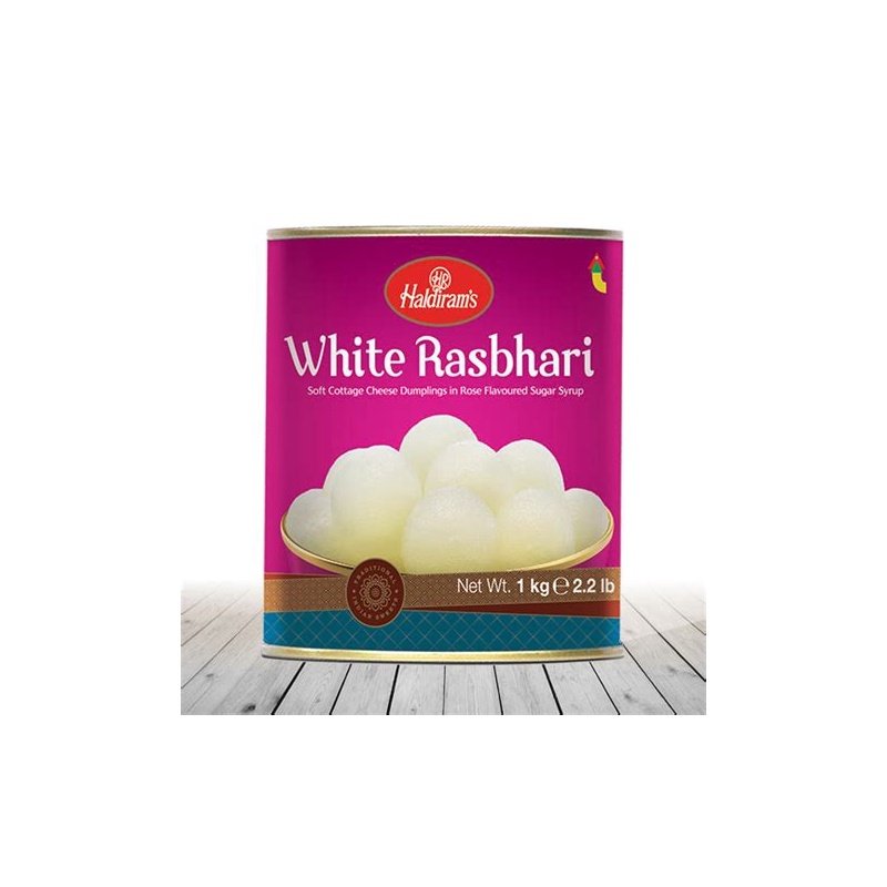 Haldiram White Rasbhari Tin