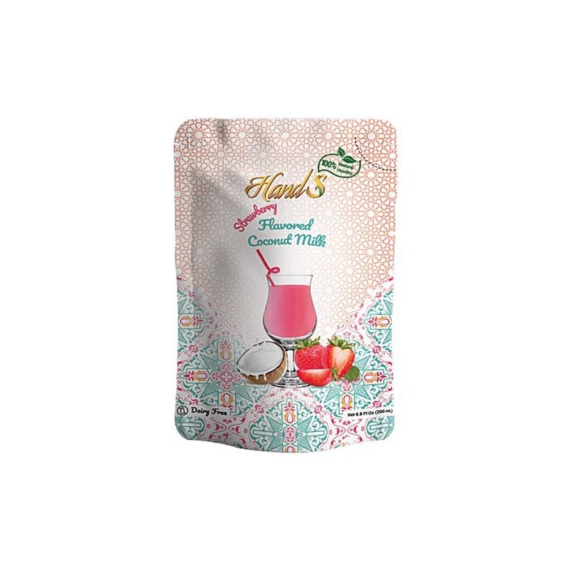 Hands Strawberry Coco Milk