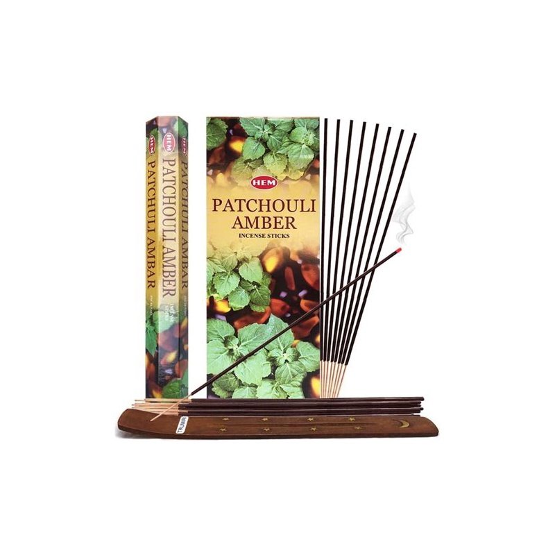 Hem Patchouli Amber Incense