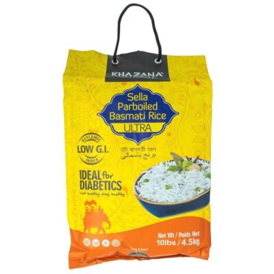 Khazana Sella Low Gi Parboiled Basmati Rice