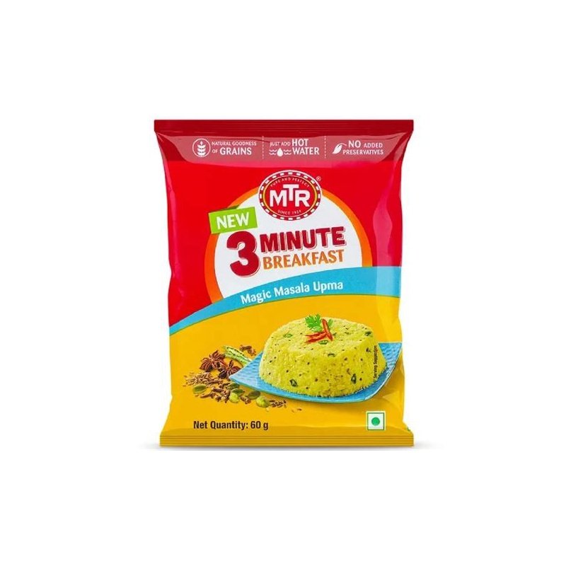 Mtr 3Min Bf Magic Masala Upma