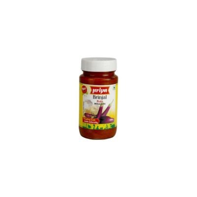 Priya Brinjal Pickle Garlic