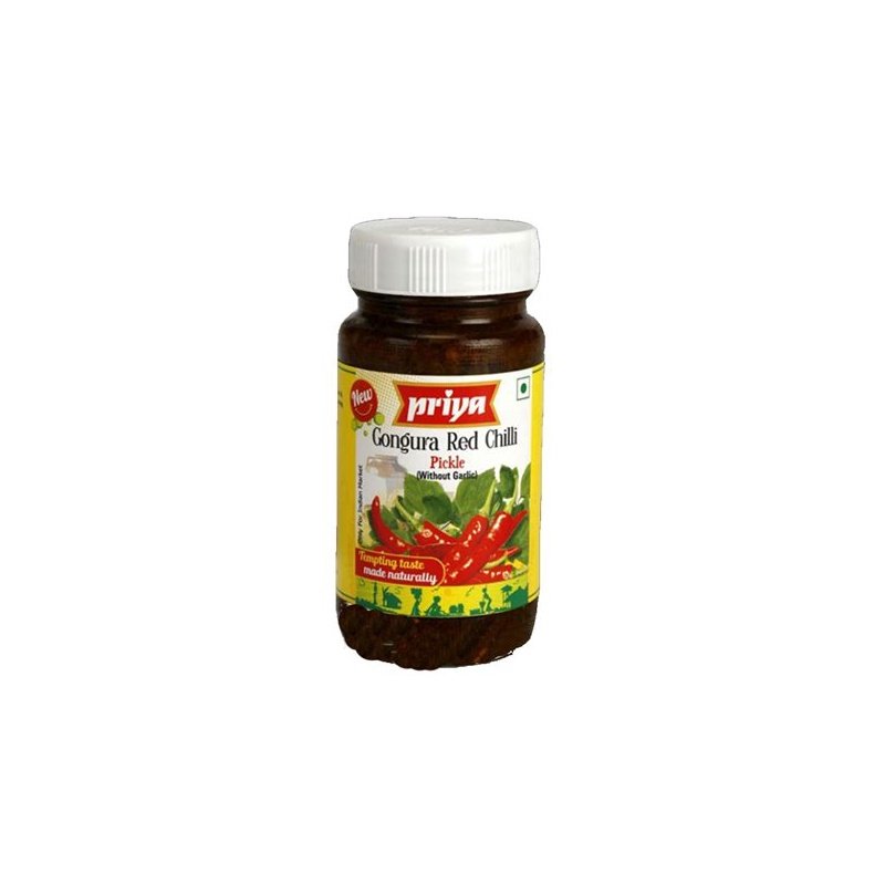 Priya Gongura Red Chilli Pickle