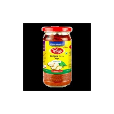 Telugu Ginger Pickle With Garlic