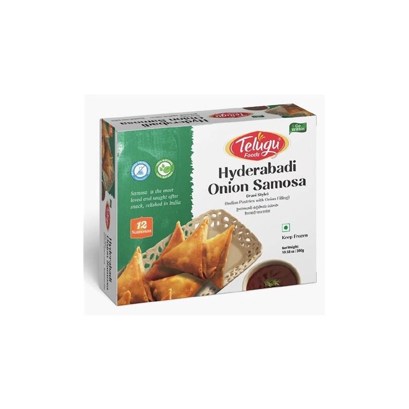 Telugu Hyderabadi Onion Samosa