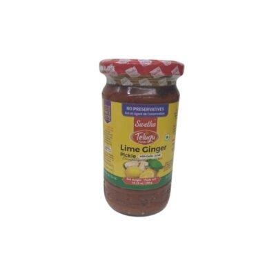 Telugu Lime Ginger Pickle With Garlic