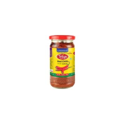 Telugu Red Chilli Pickle With Garlic