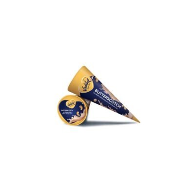Vadilal Butterscotch Ice Cream Cone