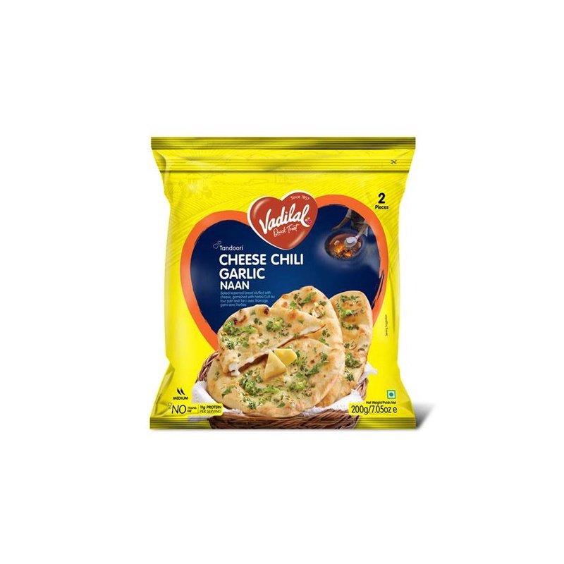Vadilal Cheese Chili Garlic Naan
