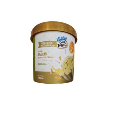 Vadilal Kesar Jalebi Ice Cream