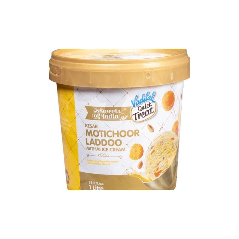 Vadilal Motichoor Ladoo Ice Cream