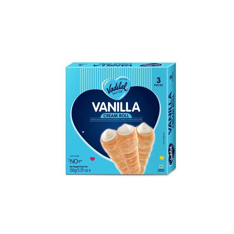 Vadilal Vanilla Cream Roll