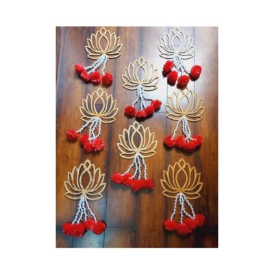 Wooden Lotus Hanging